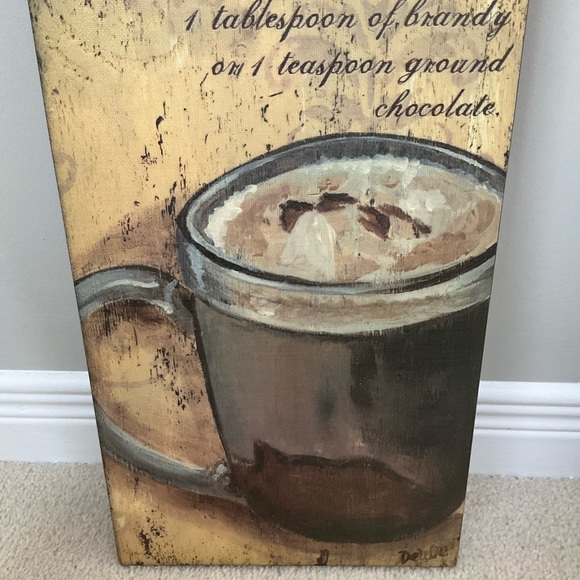 Set of 2 Coffee Prints Wall Art - Picture 4 of 11